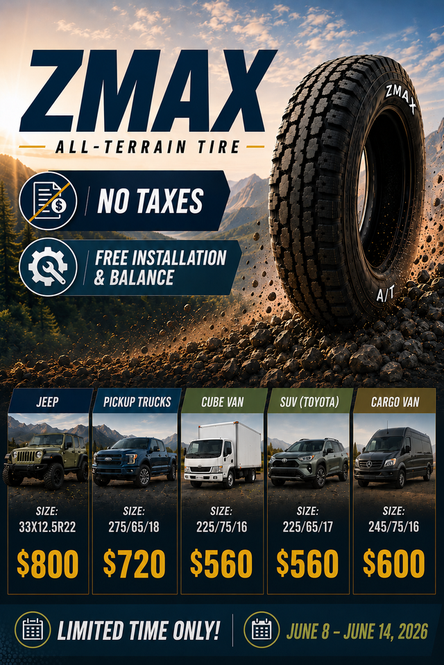 NO TAX! NEW LT TIRES 225/55/18; 265/60/18; 265/65/18; 275/65/18 in Tires & Rims in Mississauga / Peel Region - Image 6