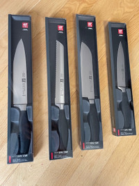 Zwilling J.A. Henckels Five Star Knives - BRAND NEW - 9 pieces