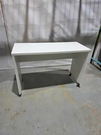 White Small Rolling Desk, View more