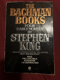 The Bachman Books - First Plume Edition 1985 soft cover