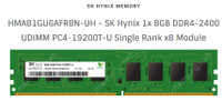 8GB DDR4-2400 desktop memory