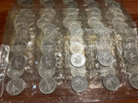 Sheets of Canadian Silver Maple Leaf Coins .9999 Bullion MIP