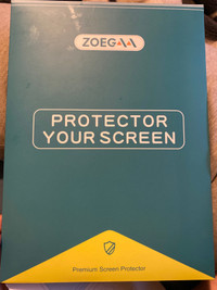 2x. iPad screen protector 