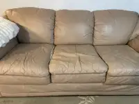 Leather couch