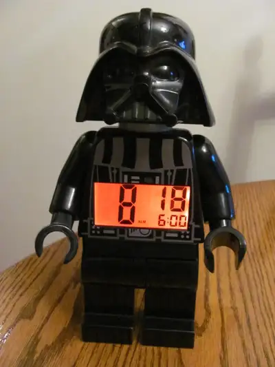 Darth Vader Lego Clock