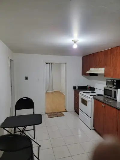 Shared furnished room for rent in basement female or married couples only . For more information ple...