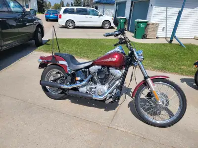 2002 HD Softail Standard 30,525 kms Mostly stock except for an aftermarket air filter and Screaming...