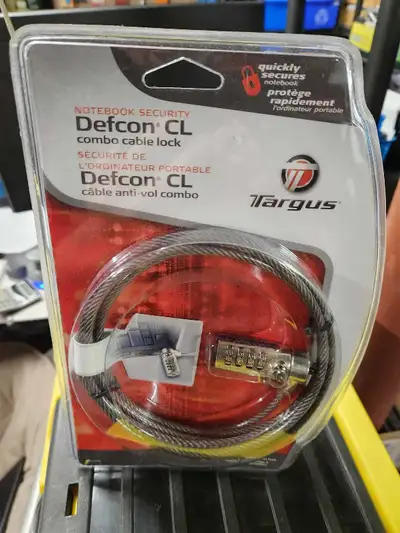 targus laptop notebook lock cable, View more