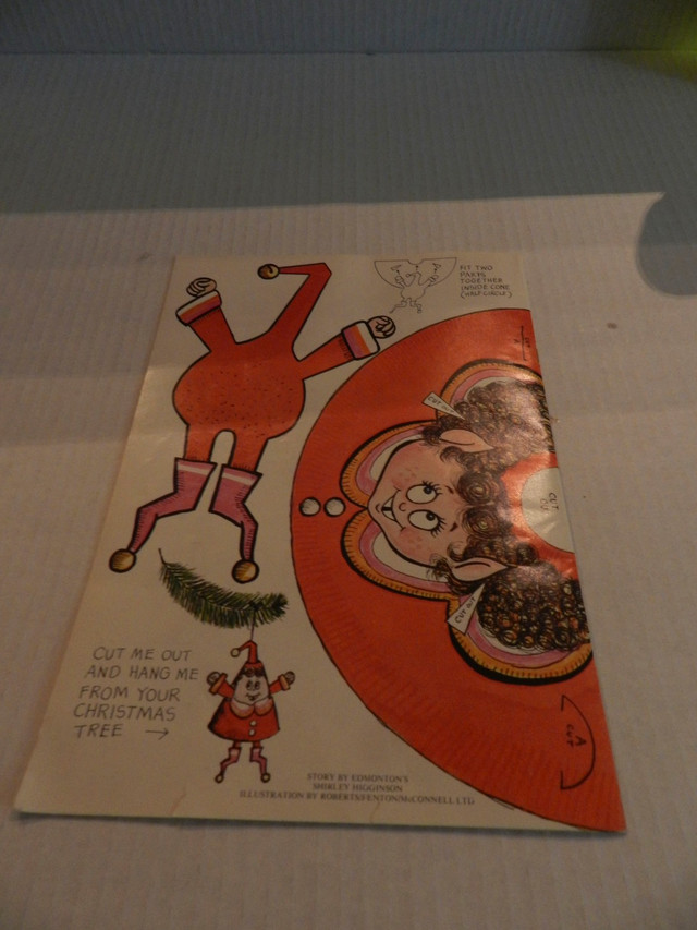 Vintage Book, A Christmas Story: The Lisping Elf by Shirley Higg in Children & Young Adult in Strathcona County - Image 3