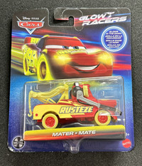 DISNEY PIXAR CARS Glow Racers Mater 1:55 new Rare