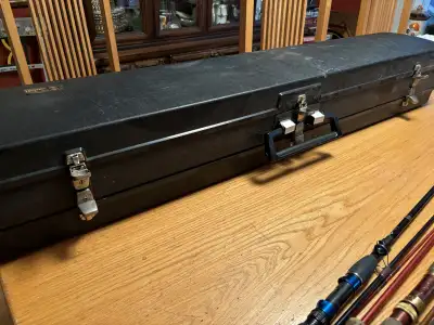 Vintage “Old Pal Rod Satchel” Double Fishing Rod Storage, View more