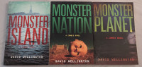 Monster Island trilogy by David Wellington