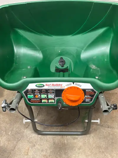 lawn grass and fertilizer spreader, View more
