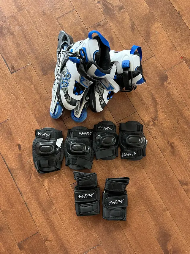 Ultra Wheels Inline Skates / roller skates / roller blades / ice in Skates & Blades in City of Montréal - Image 2