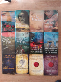 OUTLANDER DIANA GABALDON  SÉRIE COMPLÈTE  8 TITRES EN 12 VOLUMES