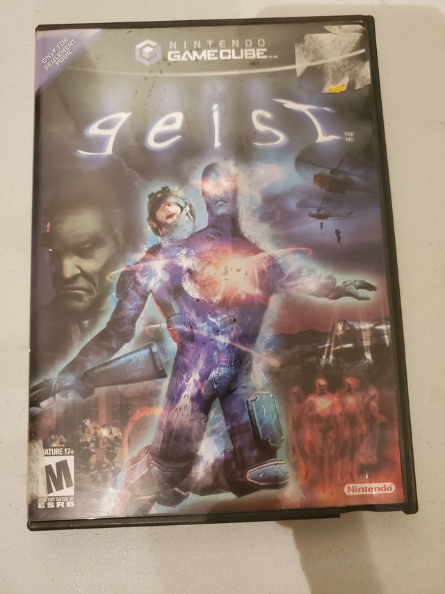 Nintendo Gamecube Geist (W/ Manual)