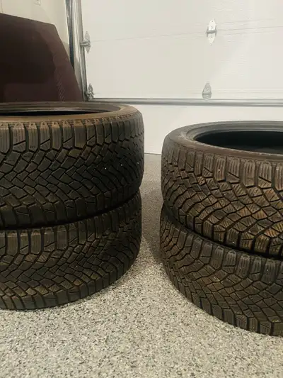 Continental IceContact Winter Tires – Set of 4 – $650 Selling a set of 4 premium Continental IceCont...