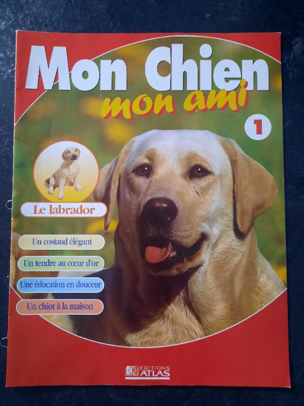 Édition Atlas ☆ Mon Chien Mon Ami ☆ Tome 1 - Le Labrador dans Magazines  à Longueuil/Rive Sud
