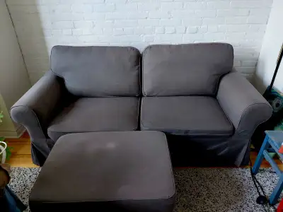 SOFA LIT(Bed) + POUCH BONNE CONDITION, View more