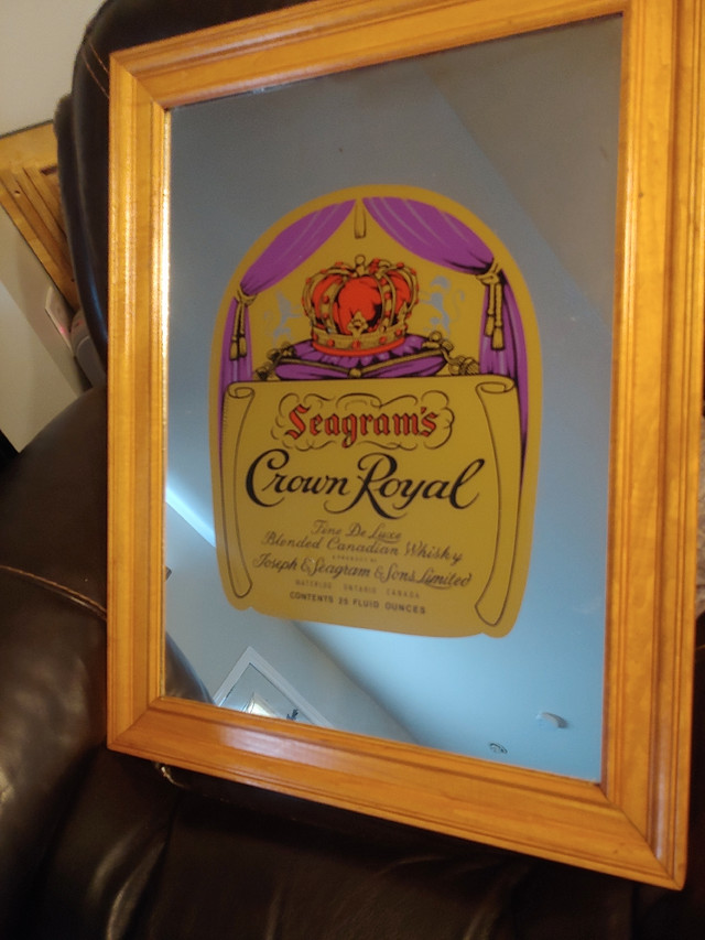 Crown Royal mirror in Arts & Collectibles in St. Catharines