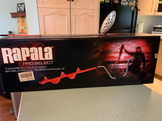 Brand New In Box Rapala 6” Auger and Ice Scoop in Fishing, Camping & Outdoors in Hamilton