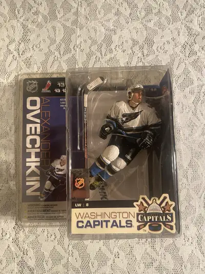 Rare Mcfarlane NHL (ONE) Alex Ovechkin Capitals Rookie figure, View more