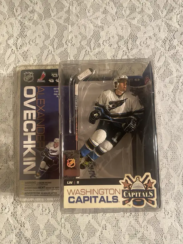 Rare Mcfarlane NHL (ONE) Alex Ovechkin Capitals Rookie figure in Hockey in Hamilton - Image 2