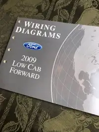 2009 LOW CAB FORWARD FACTORY WIRING DIAGRAMS MANUAL #M1064