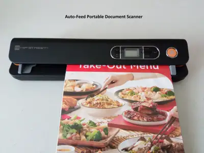 I have these portable document scanners to sell. Portable Auto-Feed Document Scanner Convenient & Li...