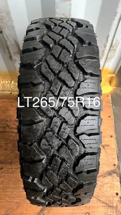( 1 Tire ) LT265/75R16 Goodyear Duratrac ** NO INSTALL SERVICE ** I DO NOT OFFER INSTALLATION ** ( 1...