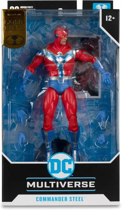 McFarlane Toys DC Multiverse Commander Steel (JSA) $20, View more