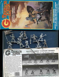 1601 Foot Knights, Army of the Dragon Lords Grenadier AD&D 25mm