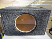 Subwoofer Speaker Box with 12 inch opening