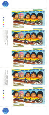 Canada Stamps - Nunavut April 1st, 1999 46c (Side Panel 4)