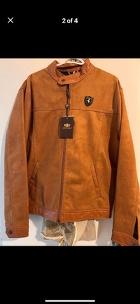 Ferrari leather jacket 