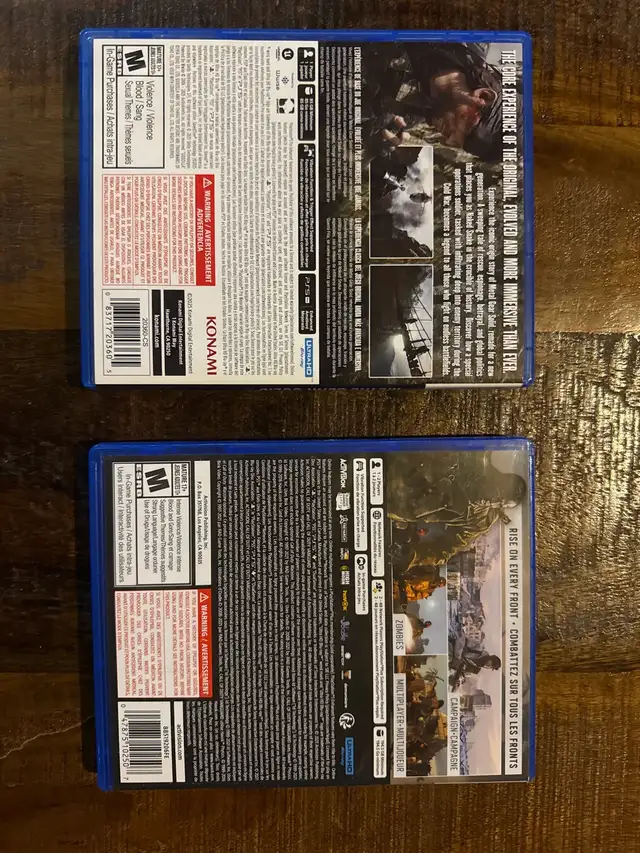 PS5 Games - Metal Gear Solid & Call of Duty in Sony Playstation 5 in Edmonton - Image 4