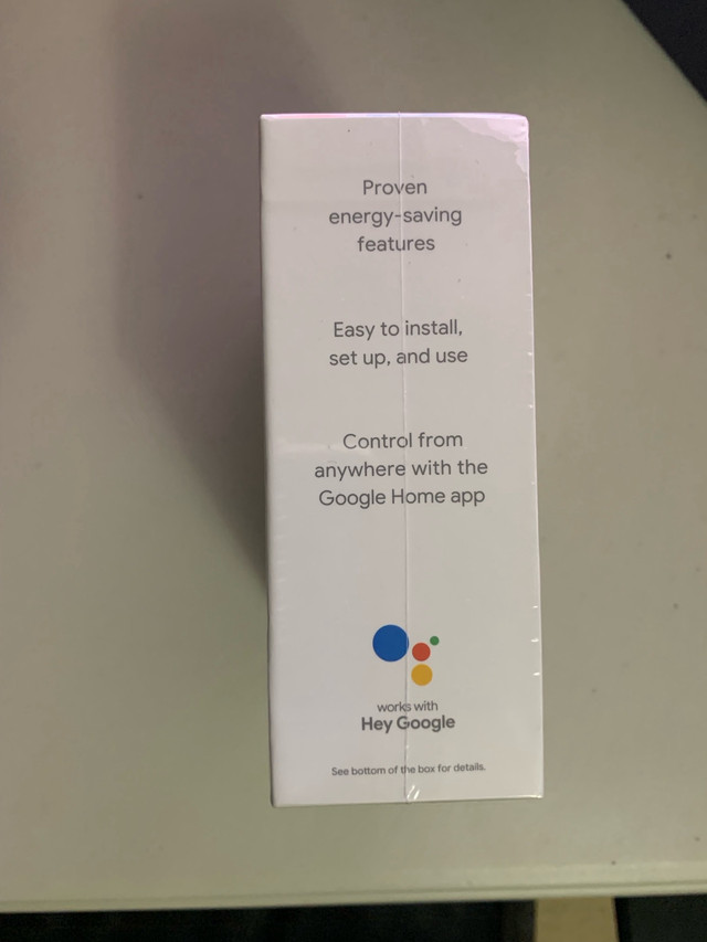 Google Nest Thermostat brand new in sealed box in General Electronics in Oshawa / Durham Region - Image 3