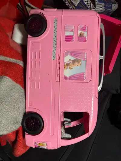 Barbie camper van