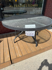 FREE PATIO TABLE IN GREAT CONDITION