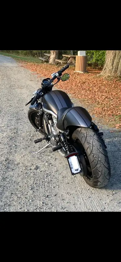 V-Rod 2004 impeccable Seulement 24,200km $11 500$ Négo en personne Look assez unique, fait tourner T...