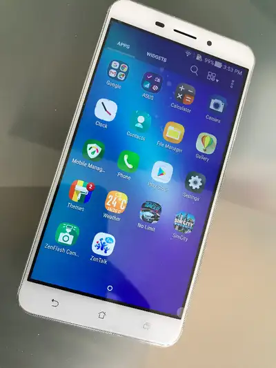 Mint condition; no scratches on the screen and back cover; https://www.asus.com/ca-en/Phone/ZenFone-...