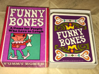 Vintage 1968 FUNNY BONES Card Game Parker Brothers Complete
