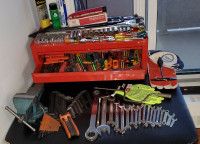Tool box & tools  Mid section Tool Box with keys.