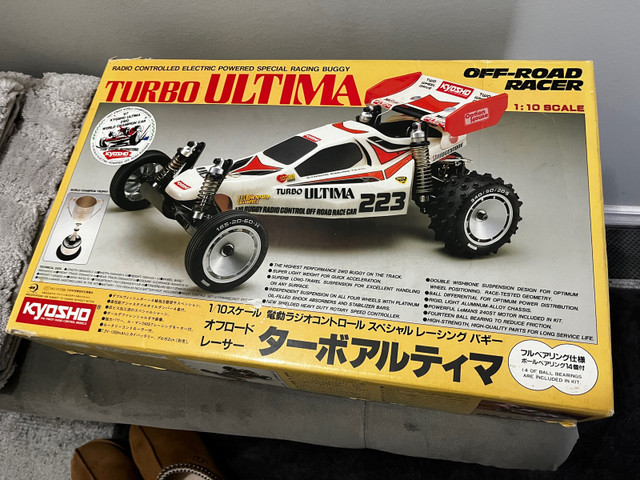 Vintage NEW Kyosho Turbo Ultima RC Buggy in Arts & Collectibles in Vancouver