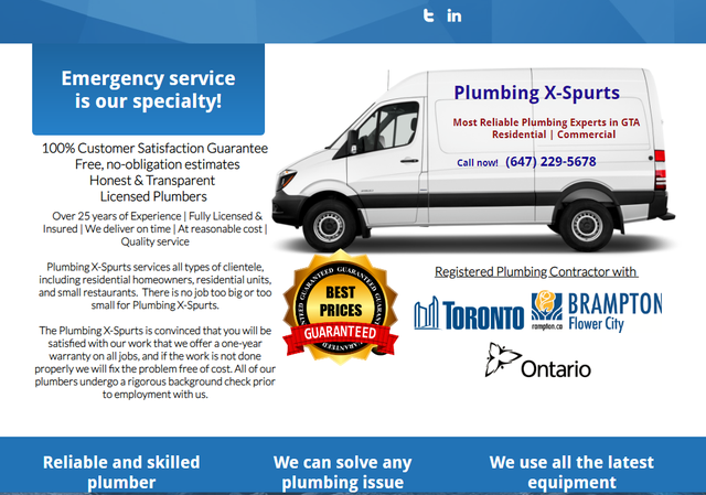 Master Plumber in Brampton 24/7 and Emergency Services in Plumbing in Mississauga / Peel Region - Image 2