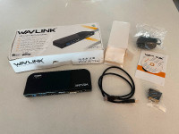 Wavlink USB 3.0 Universal Docking Station- New