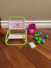 American Girl - Chair and Bocce Set 