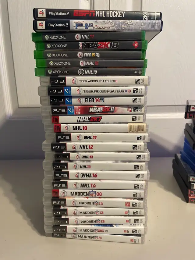 25 PS2/PS3/Xbox One Sports games (Golf, Hockey, Football, etc) in Sony Playstation 3 in Truro - Image 2