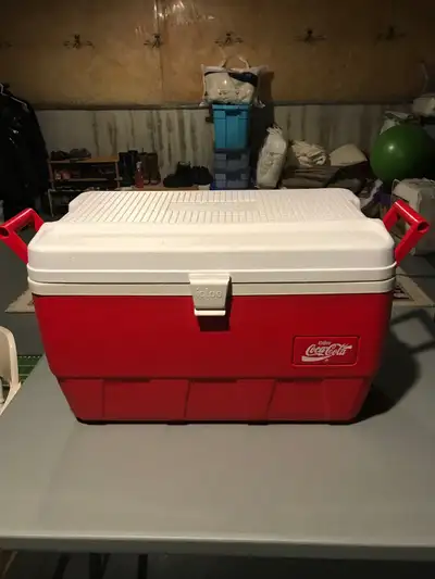 Vintage Coca-Cola cooler, View more