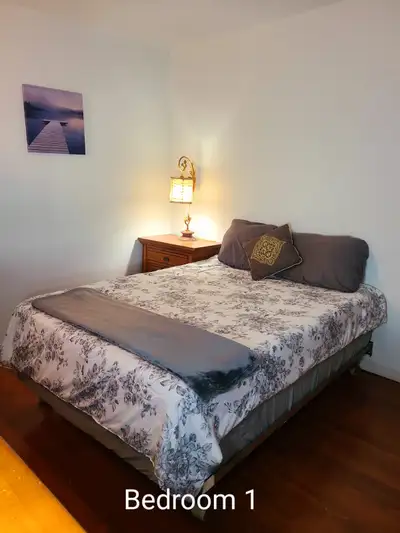 A spacious, fully furnished bedroom is available in a cozy home located in a quiet area close to CBU...